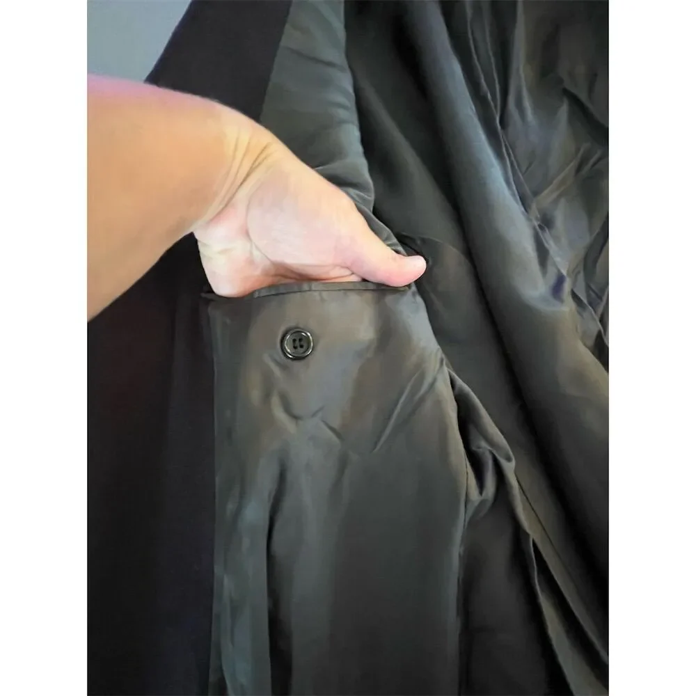 Cavelli Men's‎ Angora and Wool Brown Three-Button Blazer Size 40 Business